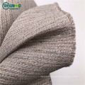 Natural horse hair interlining for suit polyester/viscose/cotton woven horse hail fabric chest interlining for men's suit/coat